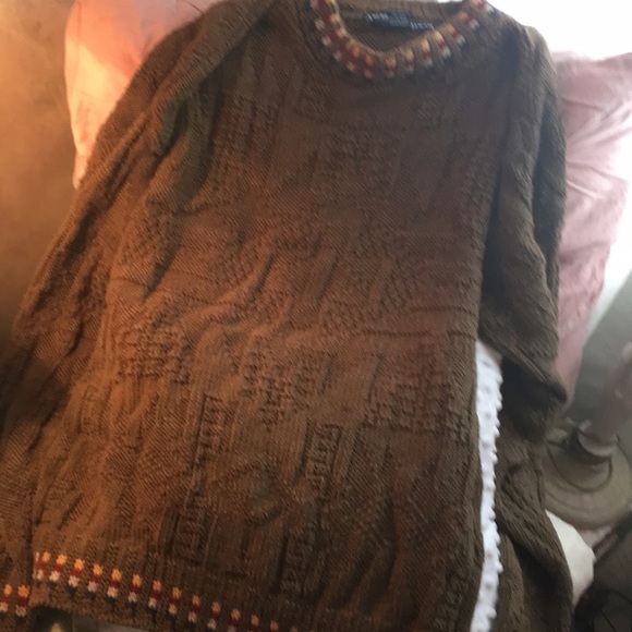 Oversized vintage boyfriend sweater fireplace - Picture 6 of 8